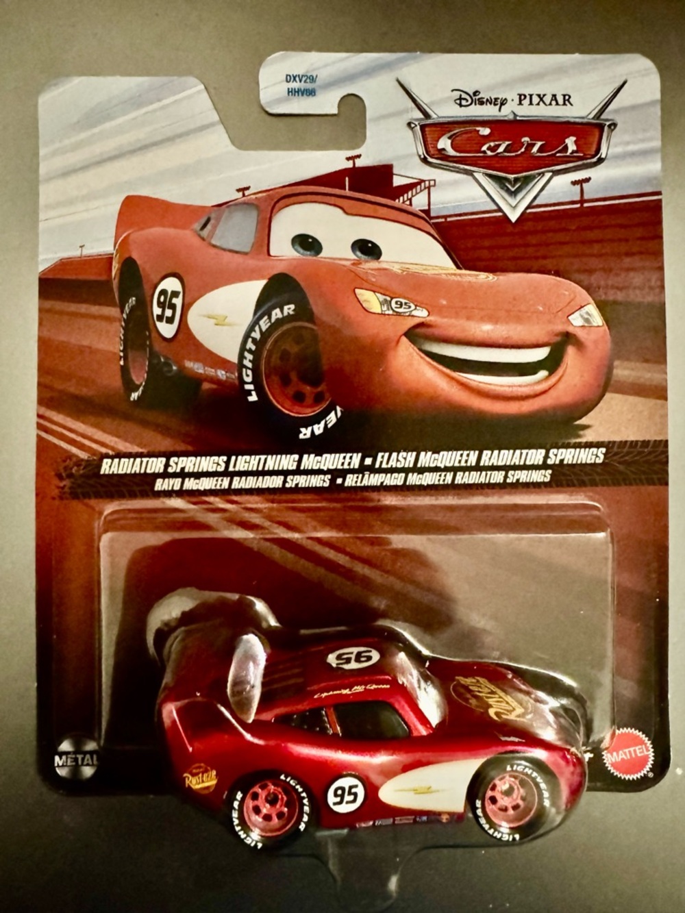 Mattel Lightning McQueen Red Race Car Toy